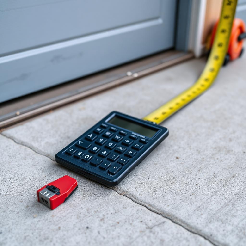Modern carriage-style garage door on residential home exterior